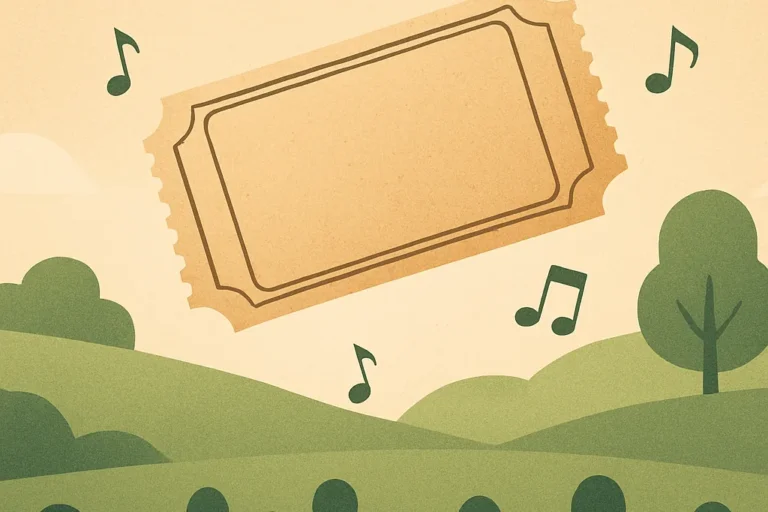 Editorial illustration for a roundup of the online discussion about Oasis Knebworth Concerts