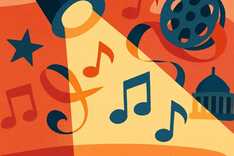 Editorial illustration for a roundup of the online discussion about Taylor Swift's New Release and Public Presence